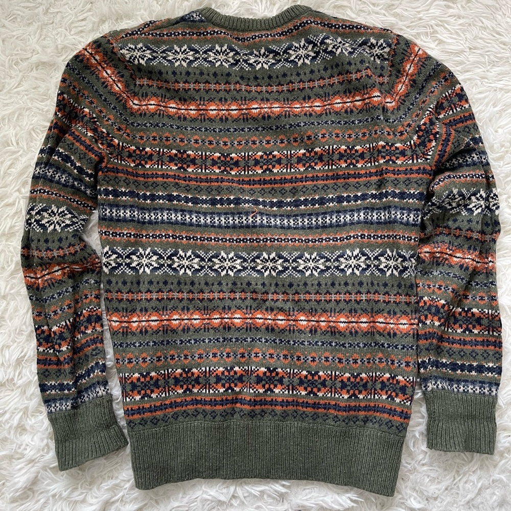 Fair Isle sweater in supersoft wool blend